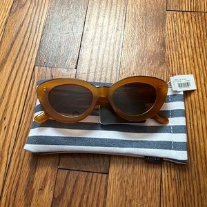 J. Crew Sunglasses with Case!
